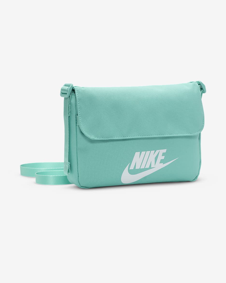 Sac à bandoulière Nike Sportswear Futura 365 pour Femme (3 L) - Green Frost/Green Frost/Blanc