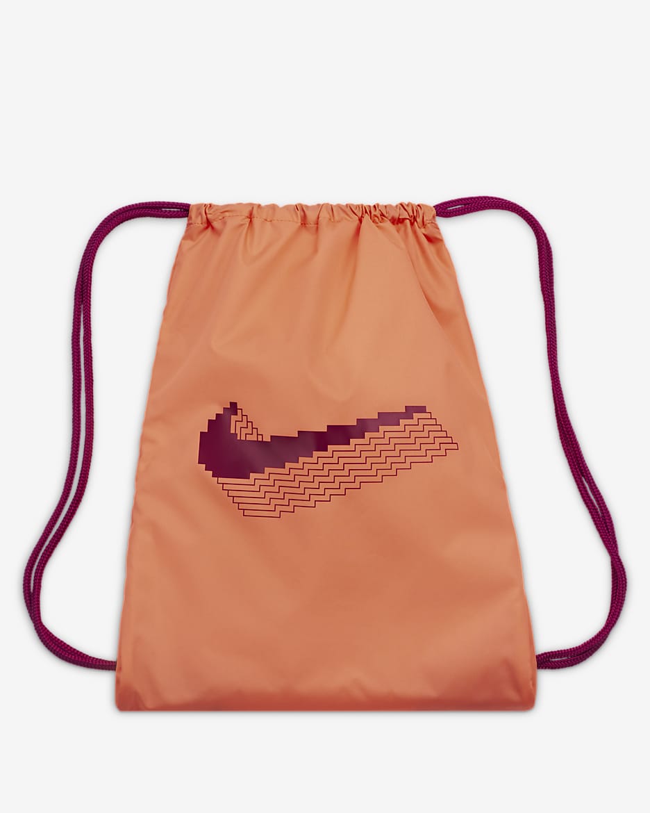 Nike Kids' Graphic Gym Sack - Atomic Pink/Atomic Pink/Cactus Flower