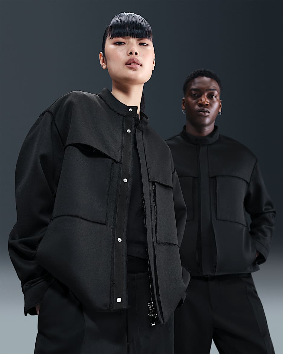 Nike Every Stitch Considered Raw Cut Jacket - Black