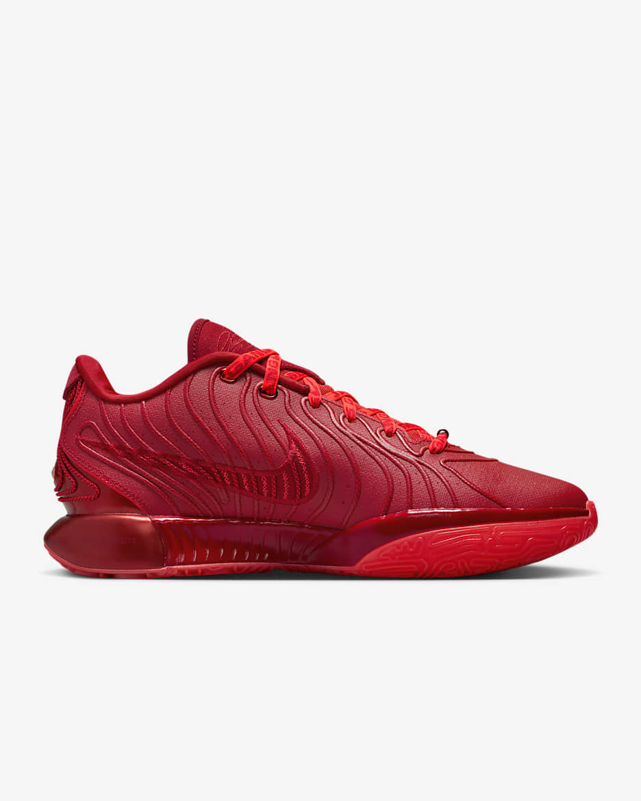 Scarpa da basket LeBron XXI - Bright Crimson/Gym Red