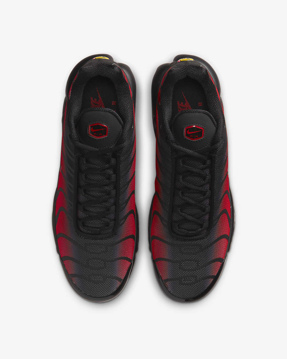 Chaussure Nike Air Max Plus pour homme - University Red/Noir