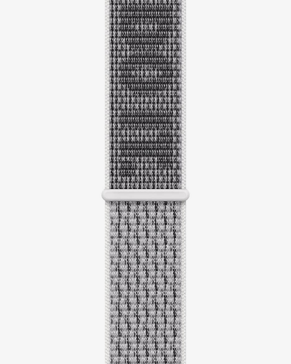 45mm サミットホワイト/ブラック ナイキ スポーツループ - レギュラー - サミットホワイト/ブラック