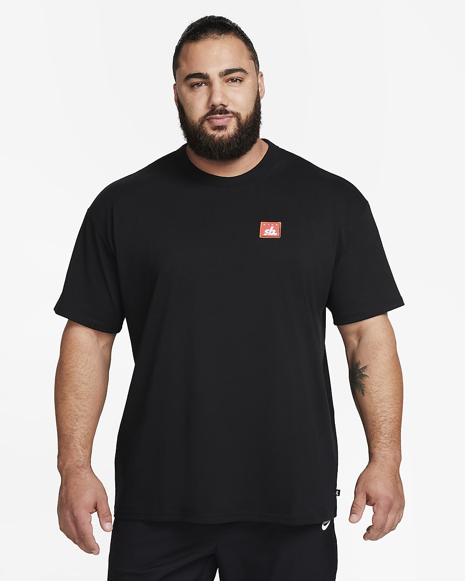 Nike SB Camiseta de skateboard - Negro