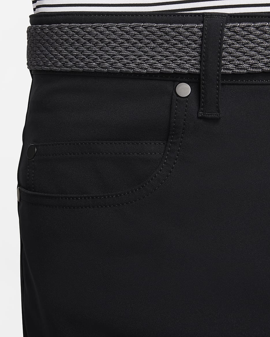 Nike Tour Men's 5-Pocket Slim Golf Trousers - Black/Black