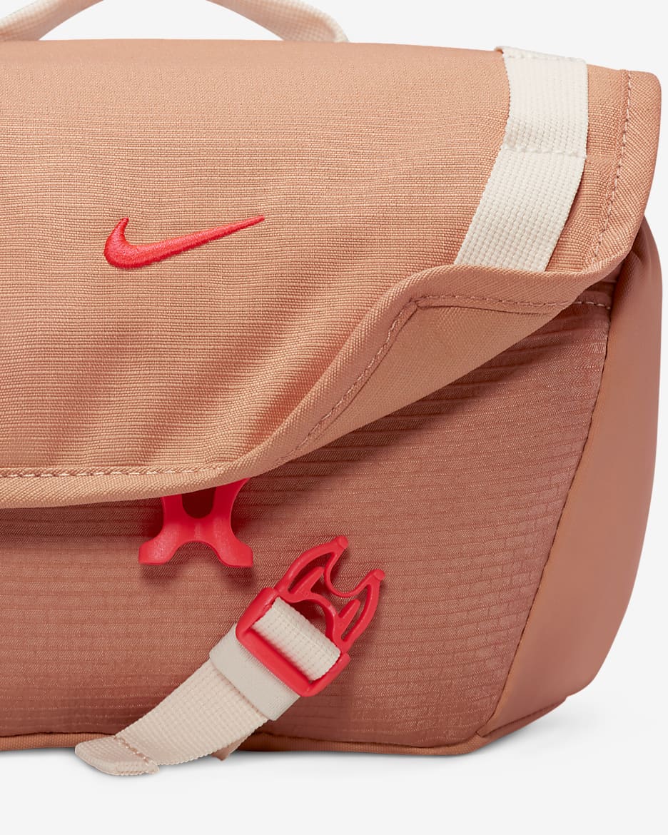 Nike Hike Hip Pack (4L) - Amber Brown/Night Maroon/Bright Crimson