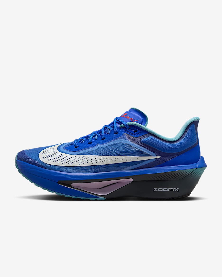 Nike Zoom Fly 6 Road Racing Shoes - Racer Blue/Denim Turquoise/Doll/Sail