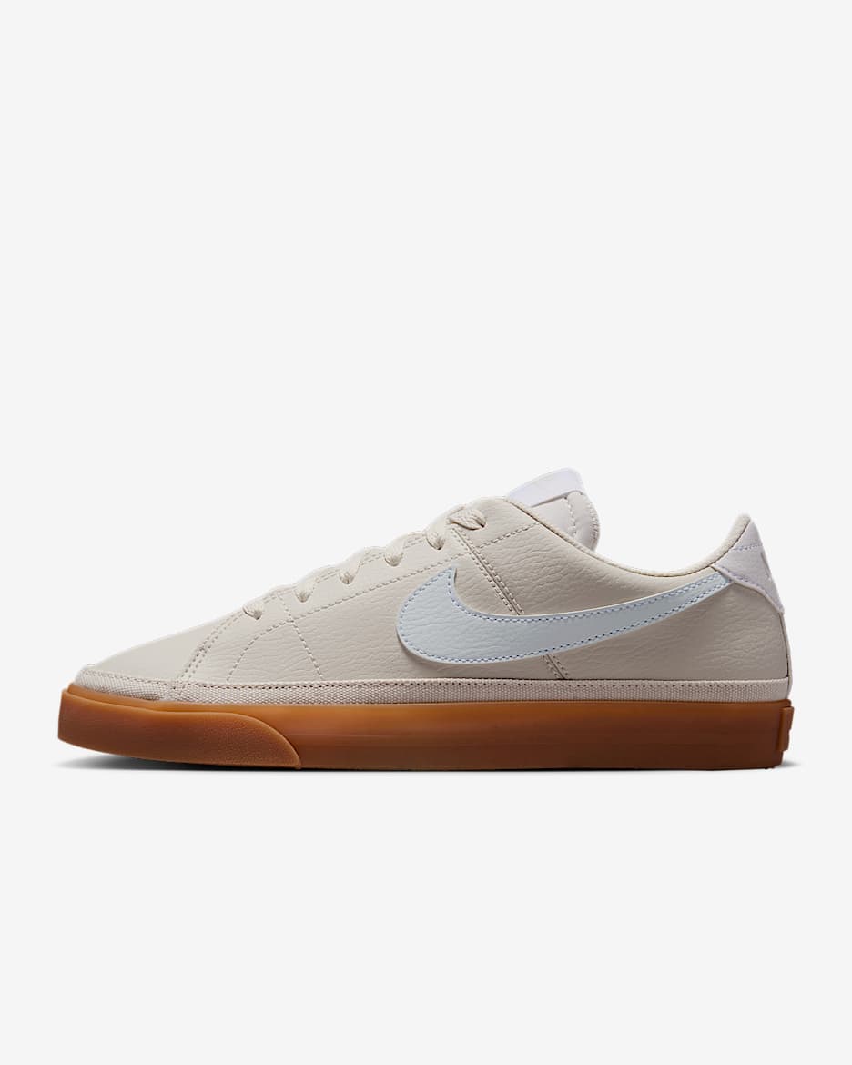 Tenis para mujer Nike Court Legacy Low - Fantasma/Amarillo goma/Blanco