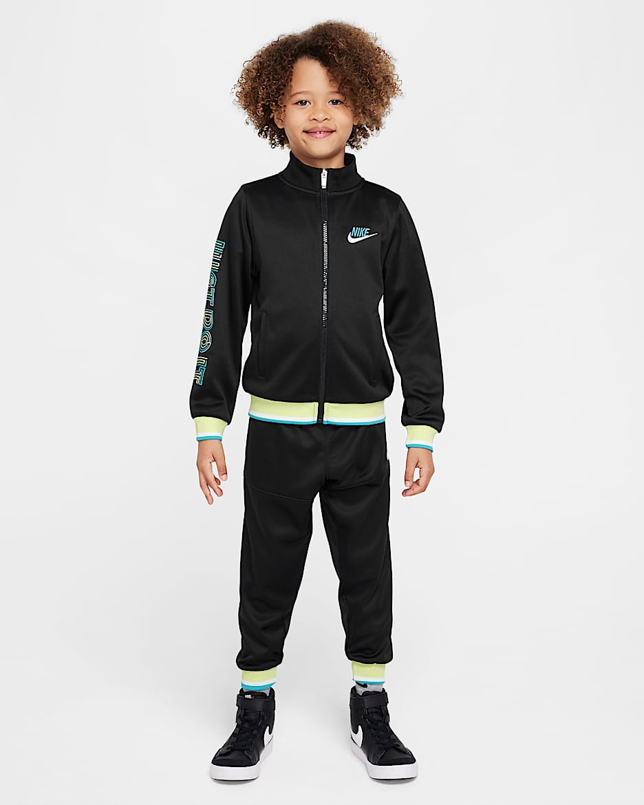 Nike Dri-FIT Sportswear Younger Kids' 2-Piece Futura Propus Set - Black