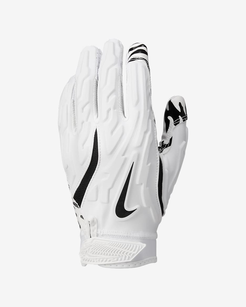 Guantes de fútbol americano Nike Superbad (1 par) - Blanco