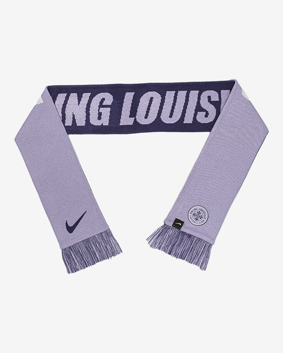 Racing Louisville Nike Soccer Scarf - New Orchid