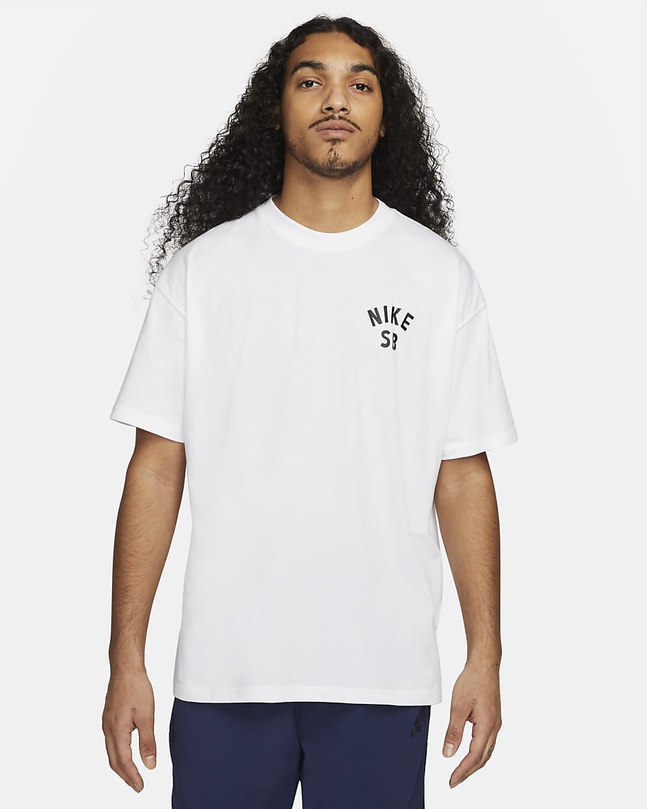Playera de skateboarding Nike SB - Blanco