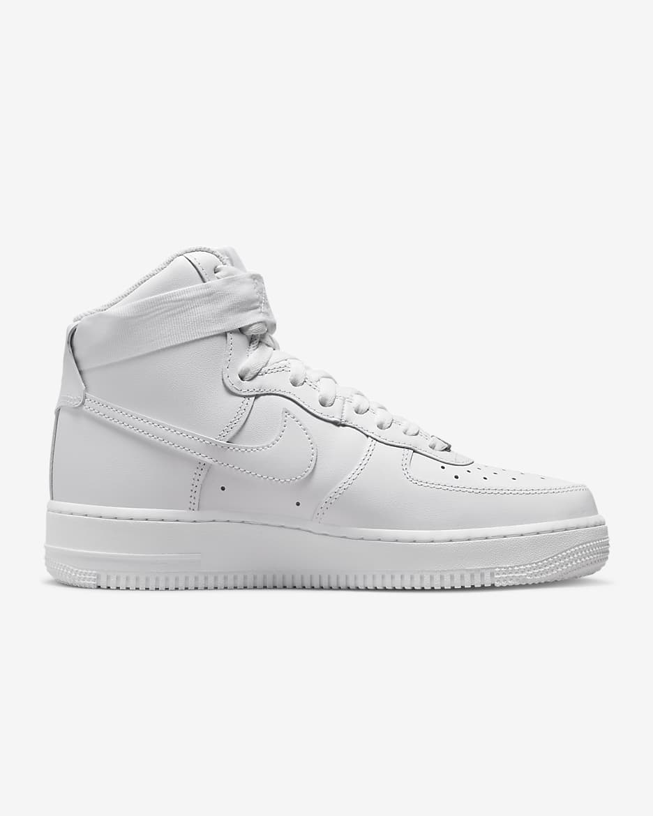 Nike Air Force 1 High Women's Shoes - White/White/White/White