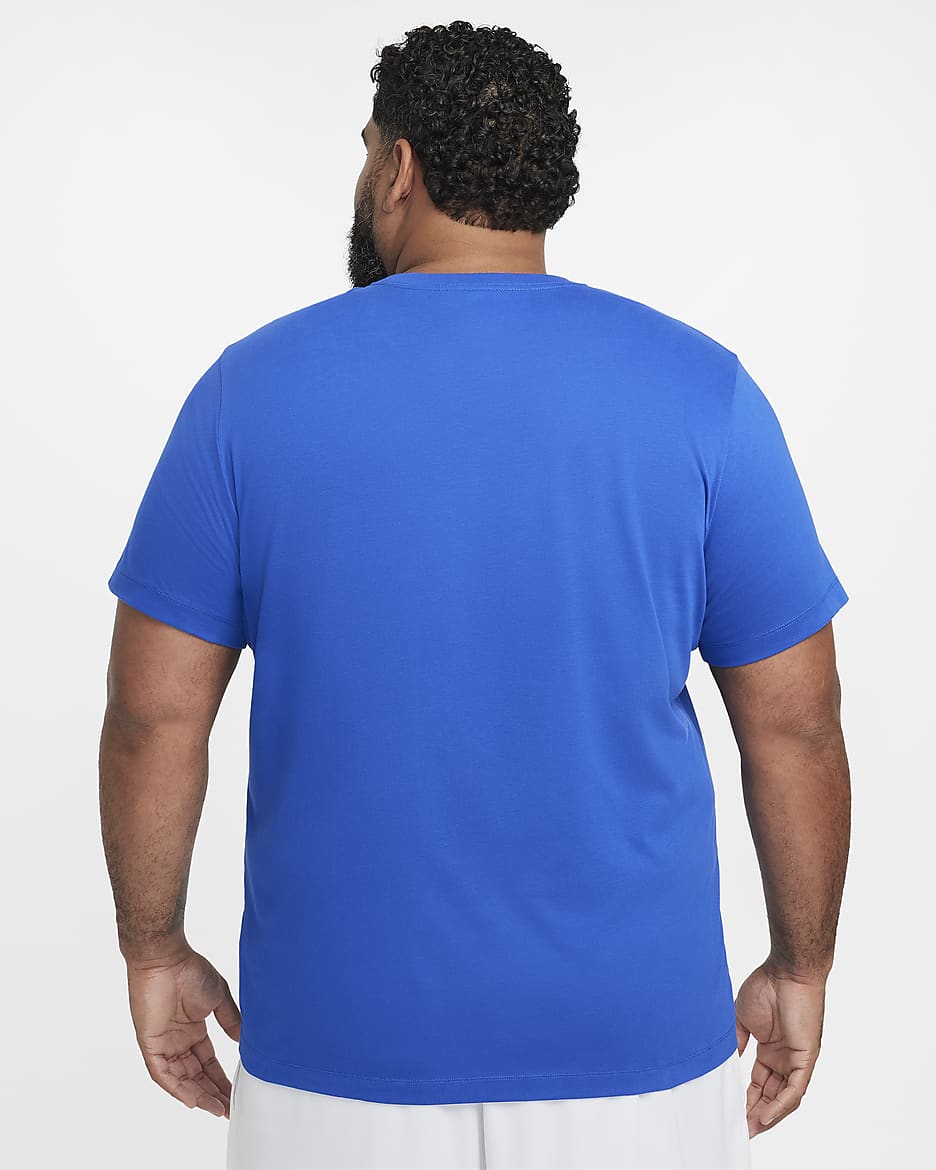 Męski T-shirt do tenisa Dri-FIT NikeCourt - Game Royal