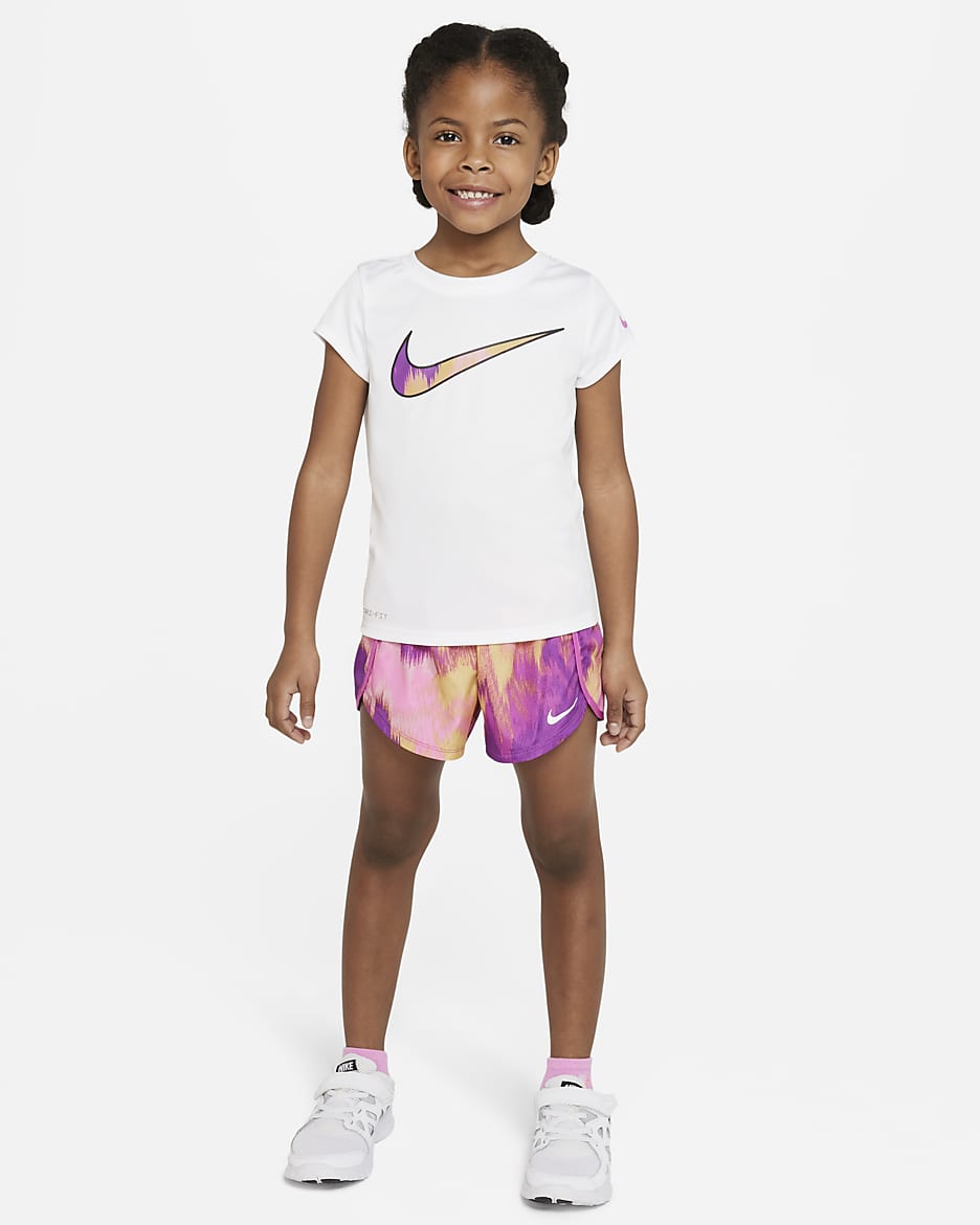 Nike Tee and Sprinter Set Little Kids' Set - Pink Foam