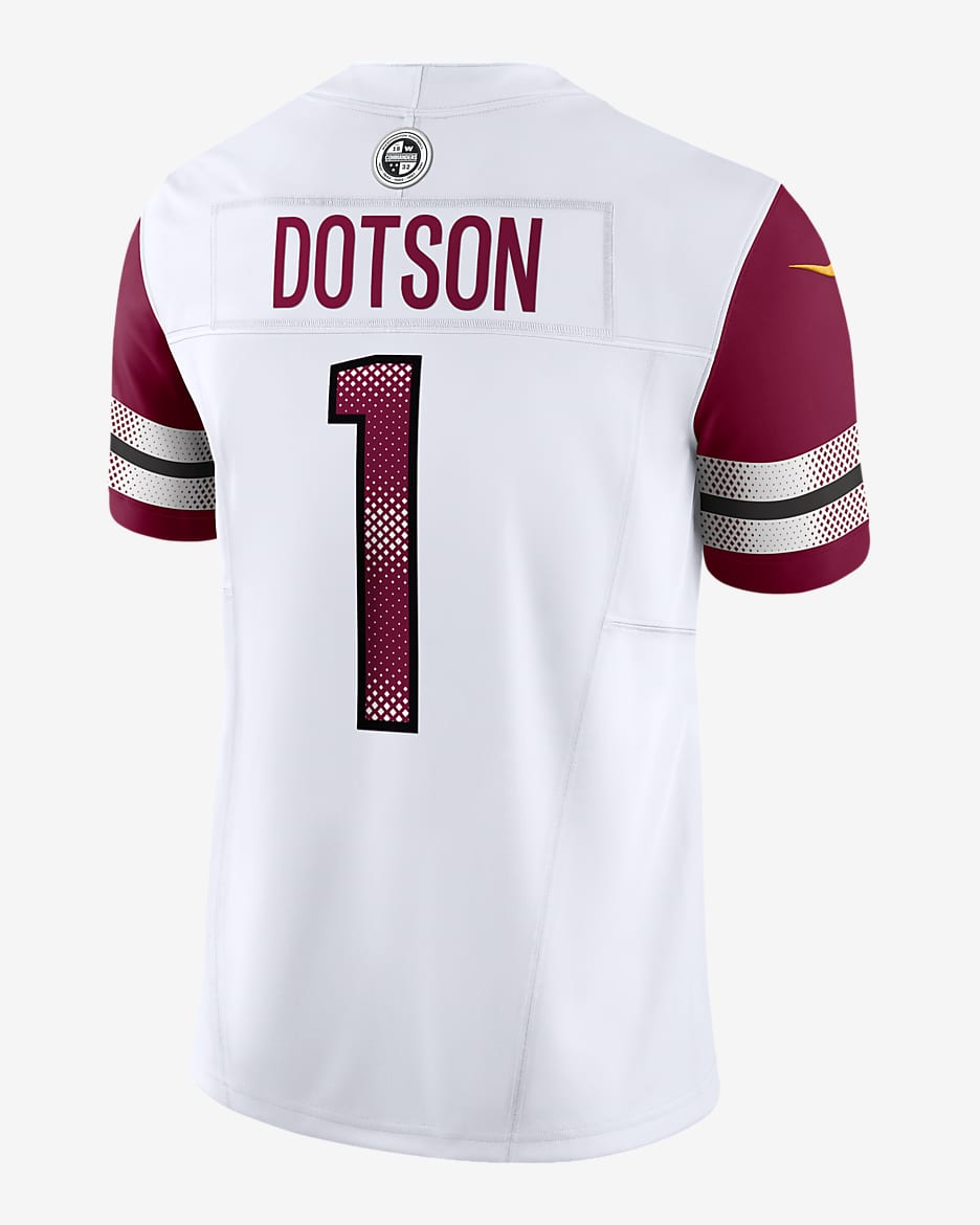 Jahan Dotson Washington Commanders Men's Nike Dri-FIT NFL Limited Football Jersey - White