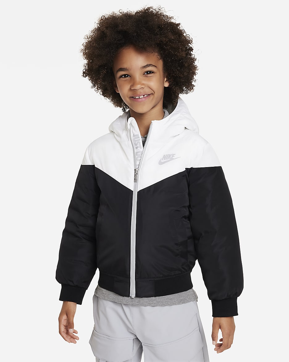 Nike Windrunner Insulated Jacket Little Kids Jacket - White