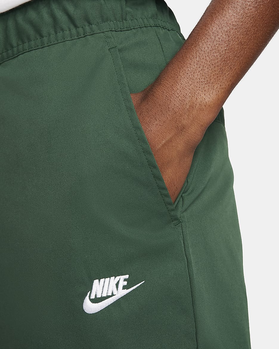mens nike tapered pants