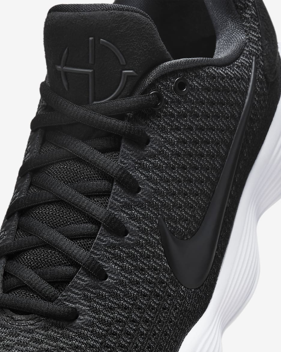 Nike Hyperdunk 2017 Low Basketball Shoes - Black/Anthracite/White/Metallic Silver