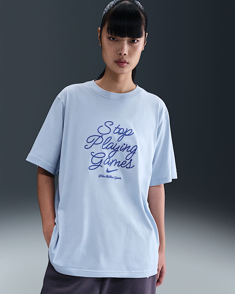 Nike Sportswear Women's T-Shirt - Light Armoury Blue/Game Royal