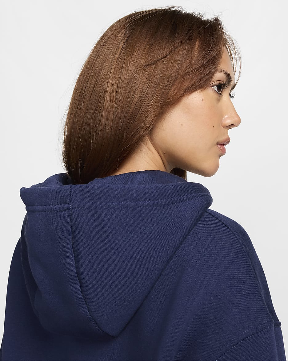 Nike Sportswear Phoenix Fleece hoodie voor dames - Midnight Navy