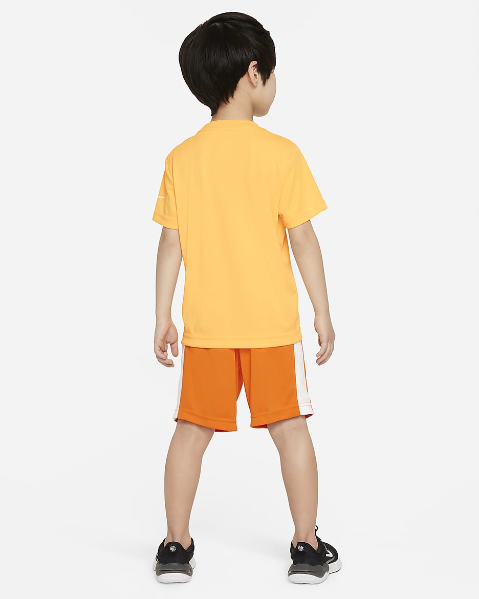Nike DriFIT Little Kids' Shorts Set.