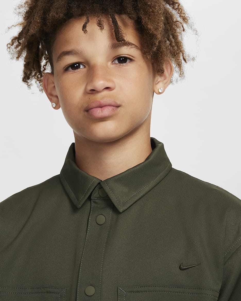 Maglia Nike Sportswear Metro Ground – Ragazzo/a - Cargo Khaki/Sequoia