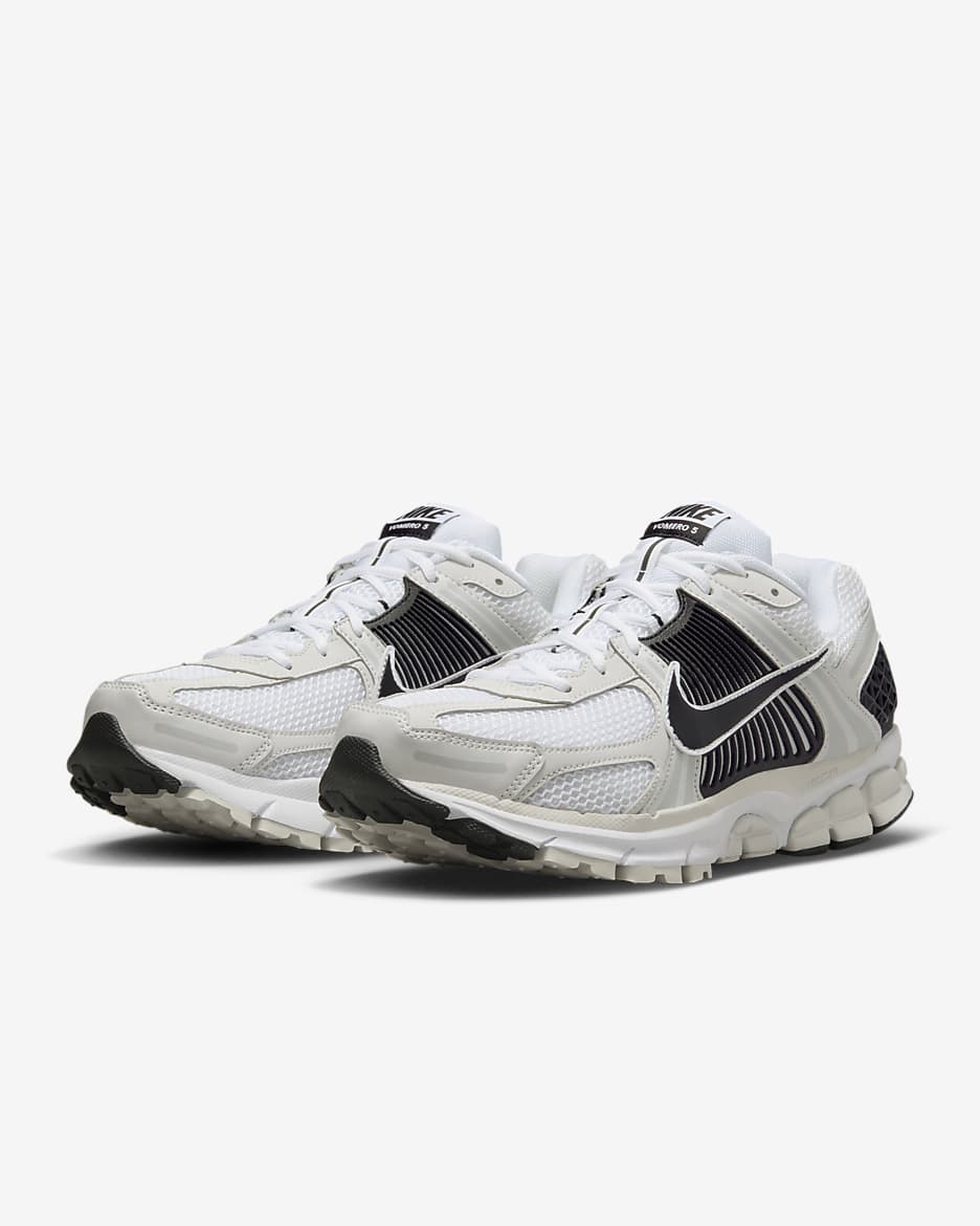 Nike Zoom Vomero 5-sko til mænd - hvid/Platinum Tint/Metallic Platinum/sort