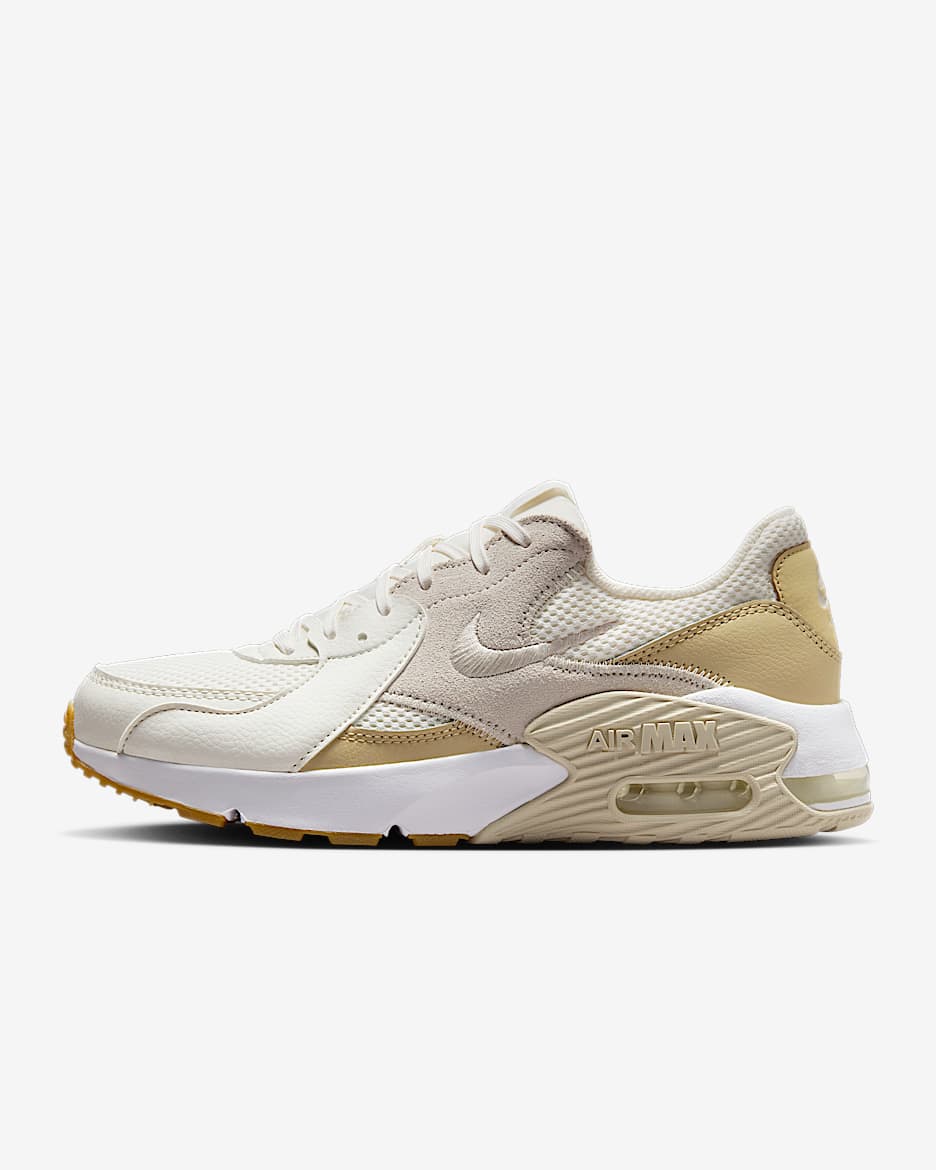 Nike Air Max Excee Women's Shoes - Sail/Team Gold/Gum Light Brown/Light Orewood Brown