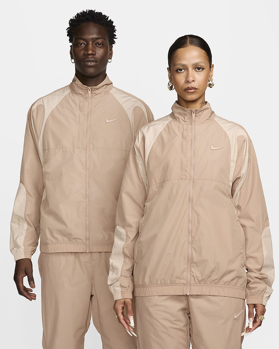 NOCTA Northstar Nylon Track Jacket - Hemp/Sanddrift/Sanddrift