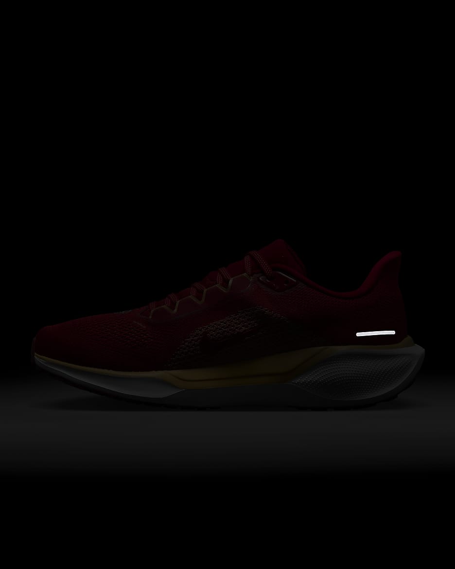 Tenis de correr en pavimento para hombre Nike Pegasus 41 NFL San Francisco 49ers - Rojo gimnasio/Blanco/Oro club/Blanco