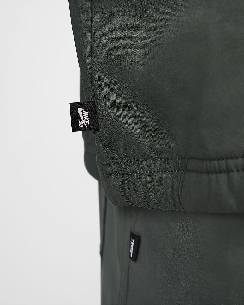 Veste anorak de skate Nike SB - Vintage Green/Oil Green