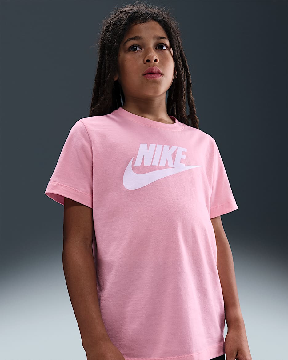 Nike Sportswear Big Kids' T-Shirt - Medium Soft Pink