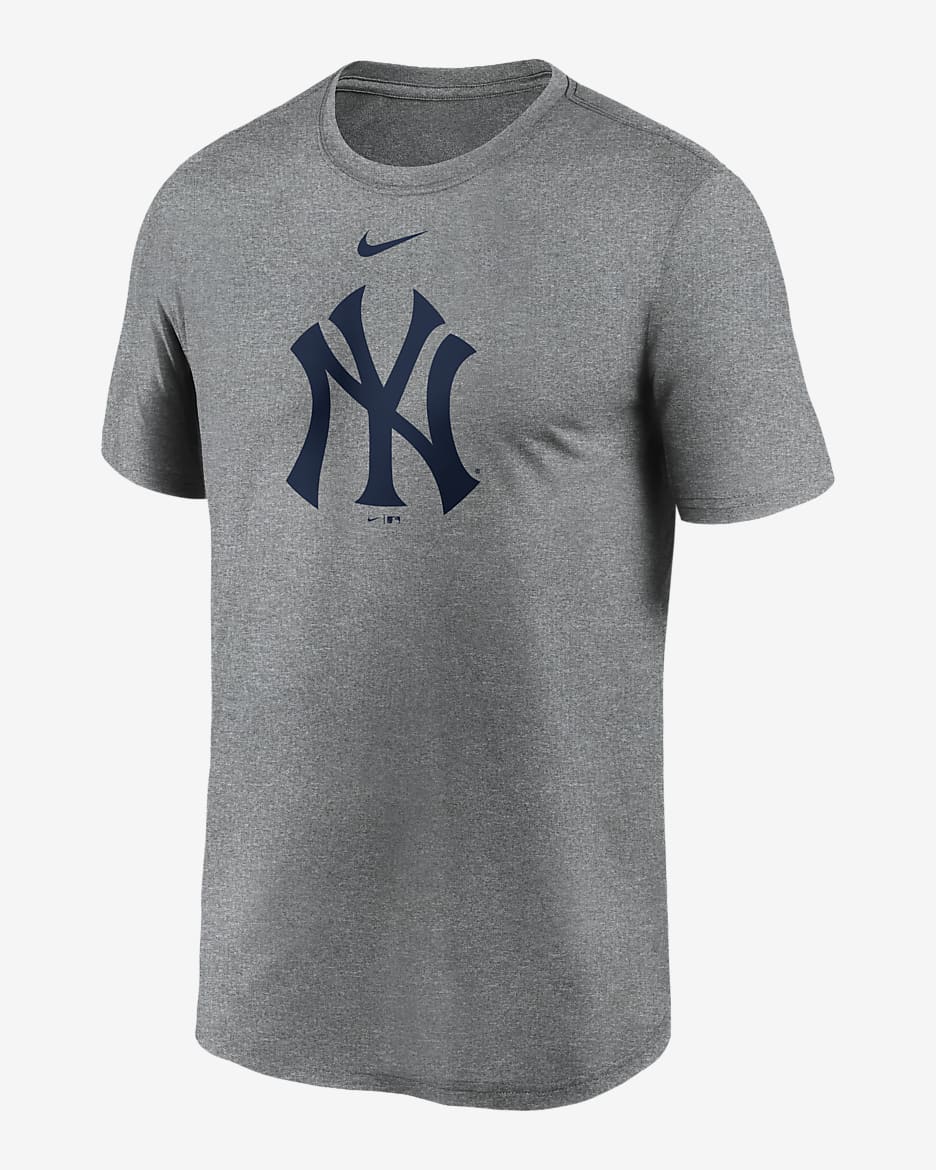 Nike Dri-FIT Logo Legend (MLB New York Yankees) Men's T-Shirt - Atmosphere Grey