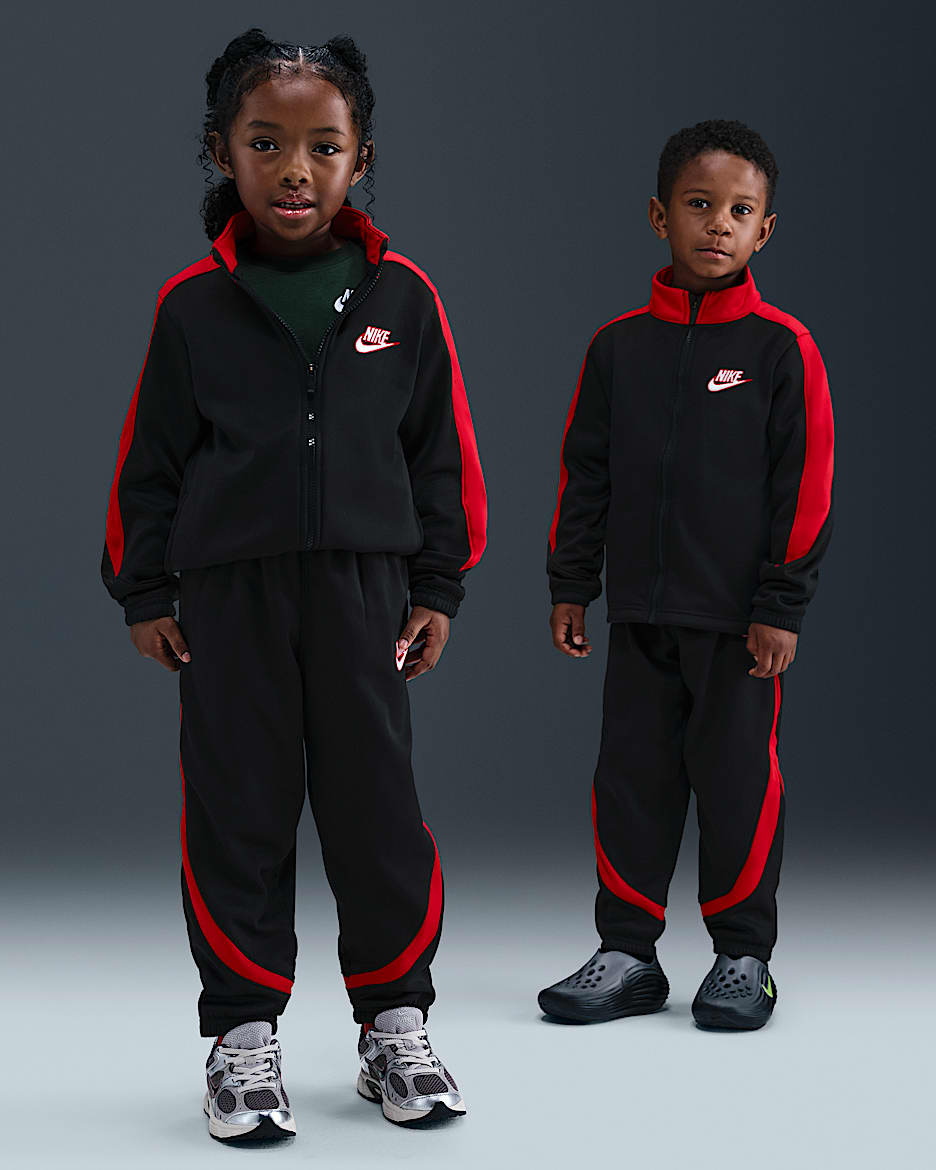 Nike Little Kids' 2-Piece Propus Colorblocked Set - Black