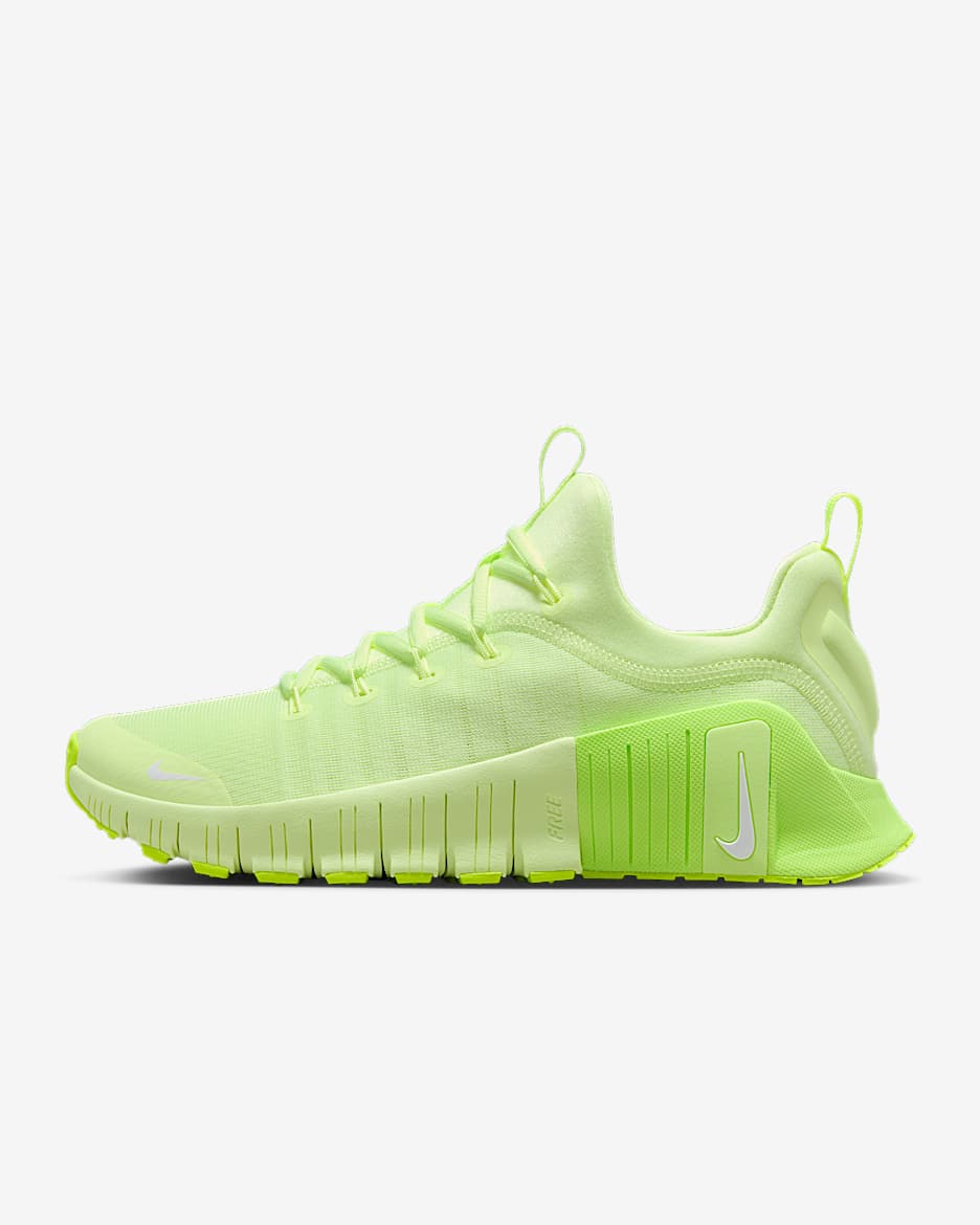 Nike Free Metcon 6 Women's Workout Shoes - Barely Volt/Volt/Volt Glow/White