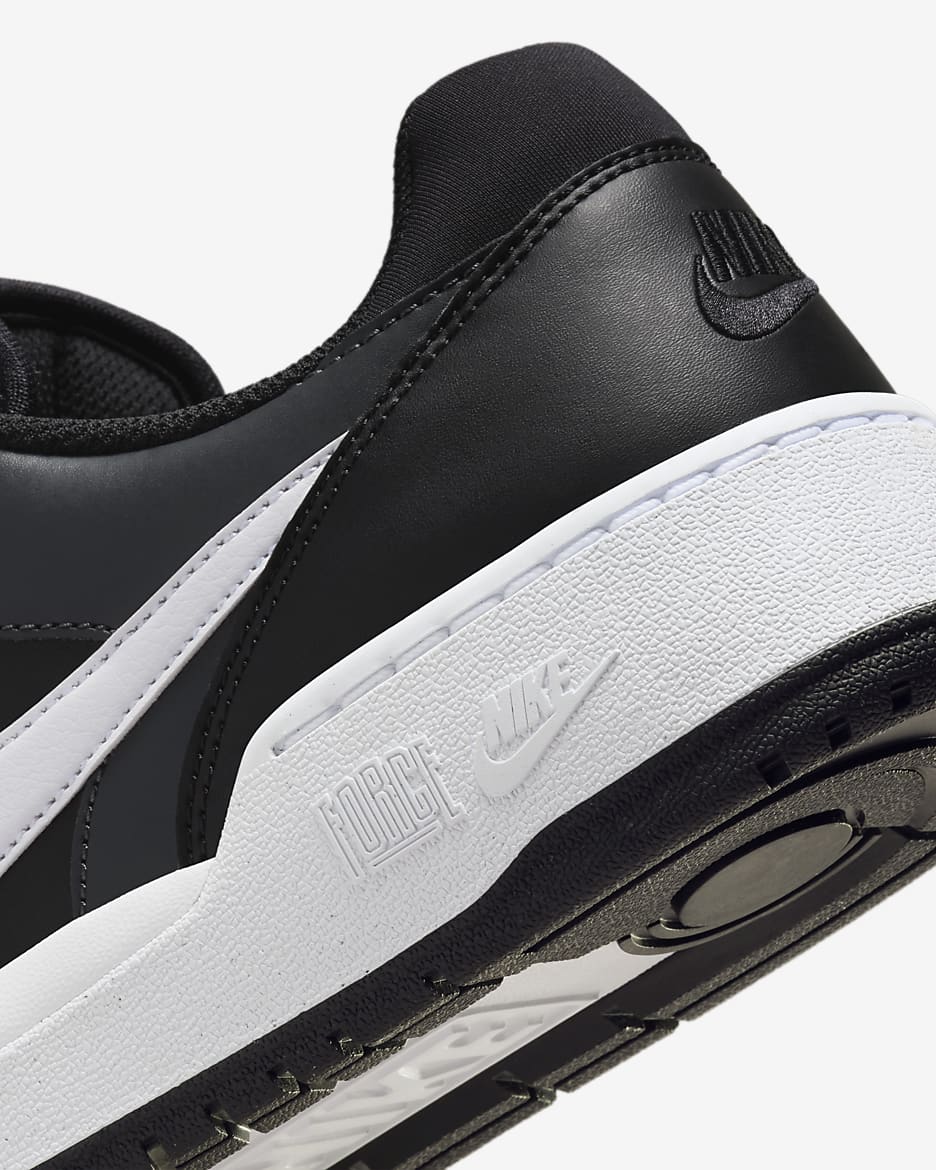 Nike Full Force Low Men's Shoes - Black/Anthracite/Sail/White