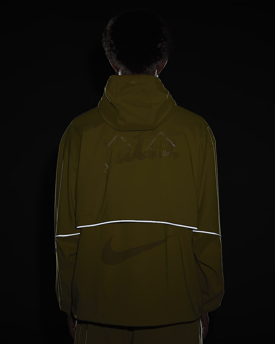 Veste à zip Nike x Patta Running Team pour homme - Saffron Quartz