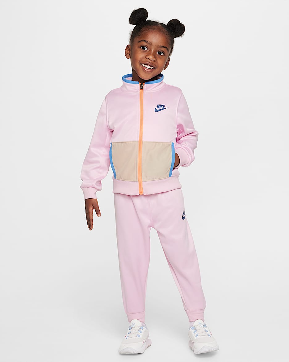 Conjunto de 2 piezas deportivo infantil Nike Dri-FIT - Espuma rosa