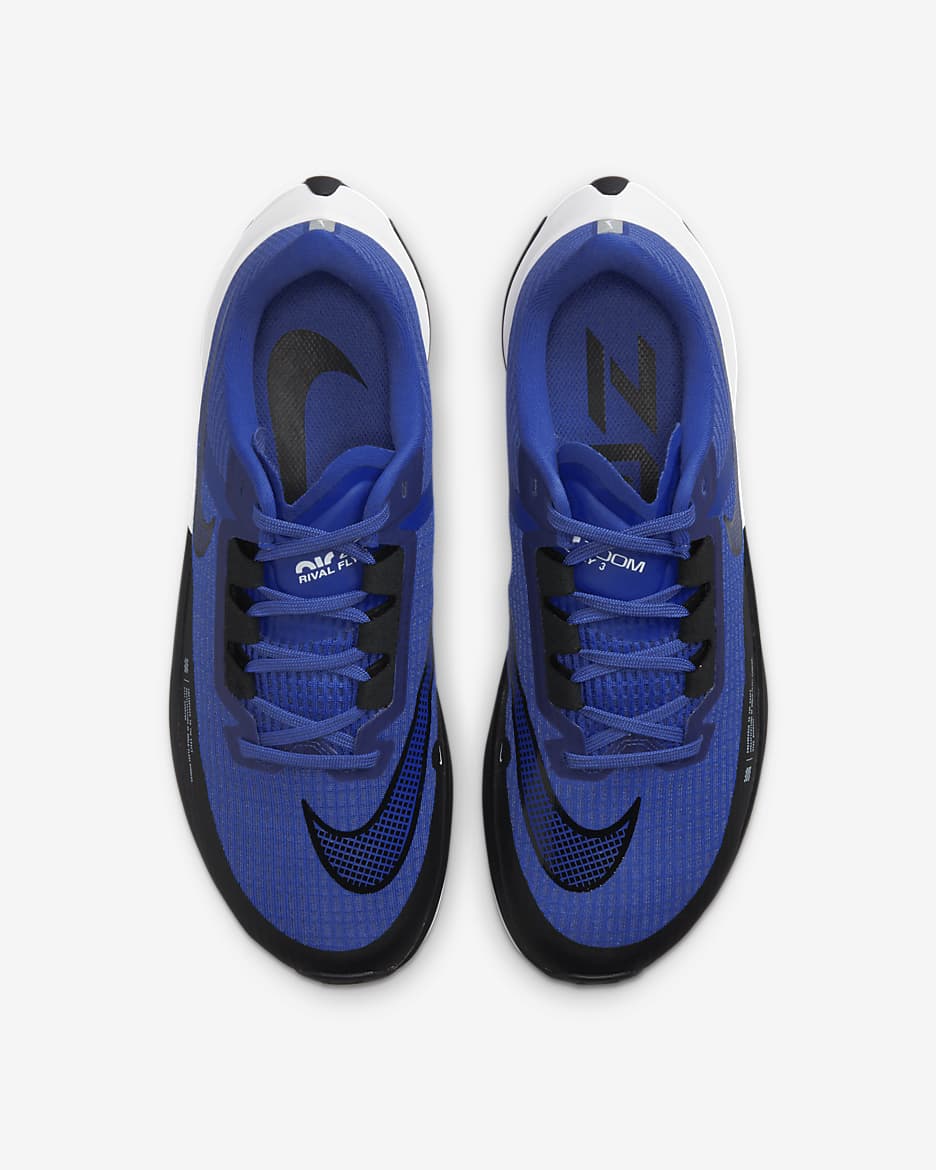 Nike Rival Fly 3 男款路跑競速鞋 - Hyper Royal/黑色/白色