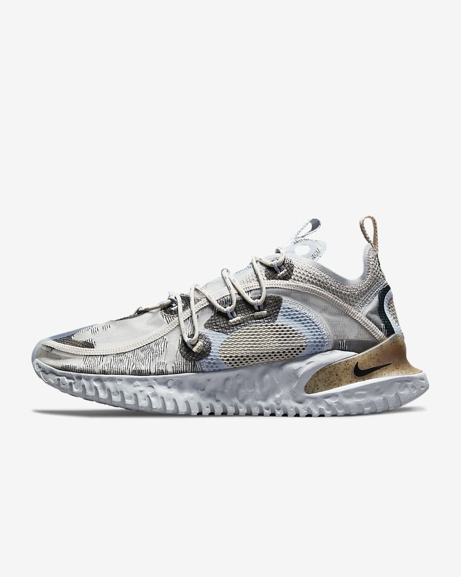 Nike Flow 2020 ISPA Men's Shoes - Pure Platinum/Desert Sand/Black