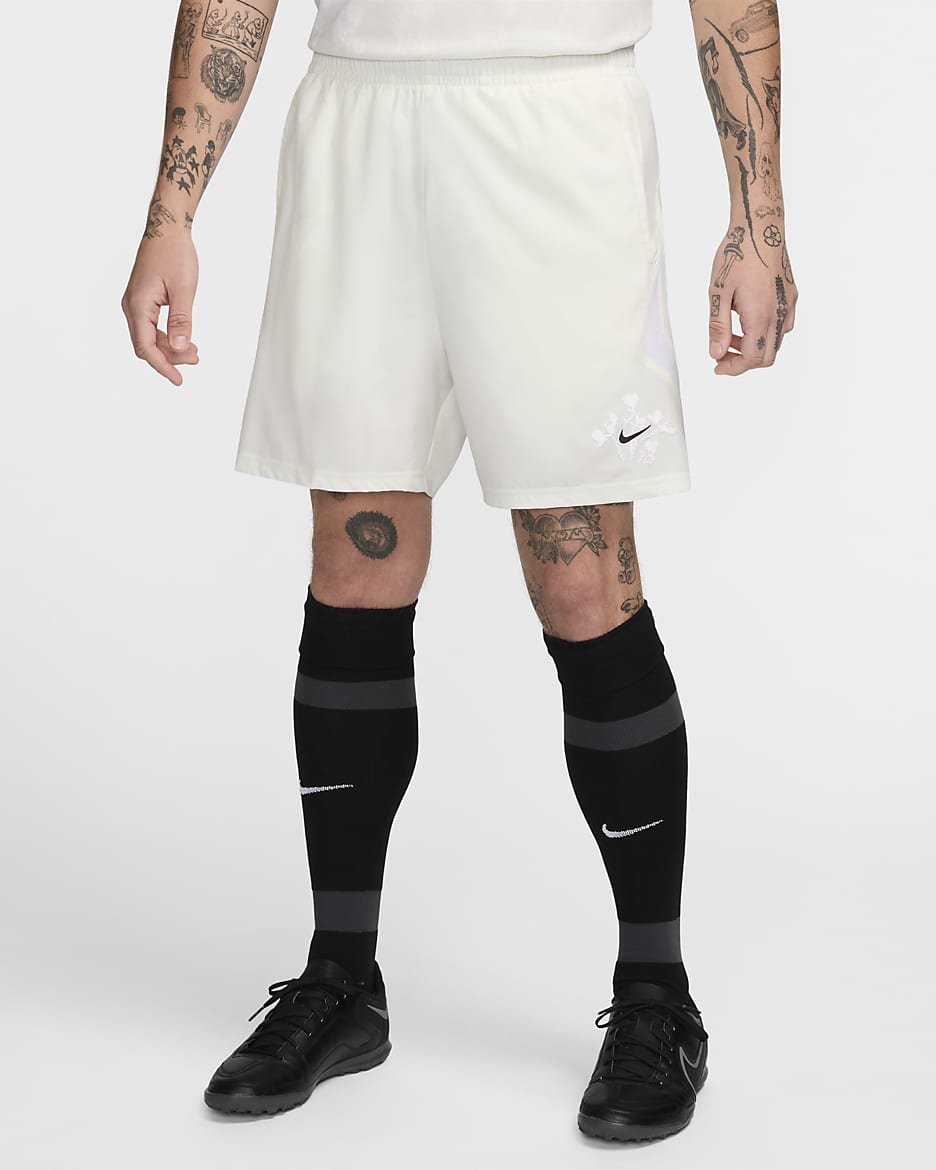 Nike Culture of Football Men's 5" Dri-FIT Soccer Shorts - Sail/White/Black