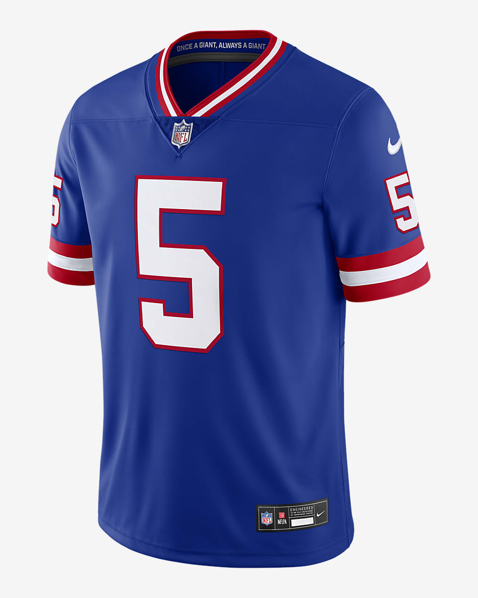 Jersey Nike Dri-FIT de la NFL Limited para hombre Kayvon Thibodeaux New York Giants - Royal