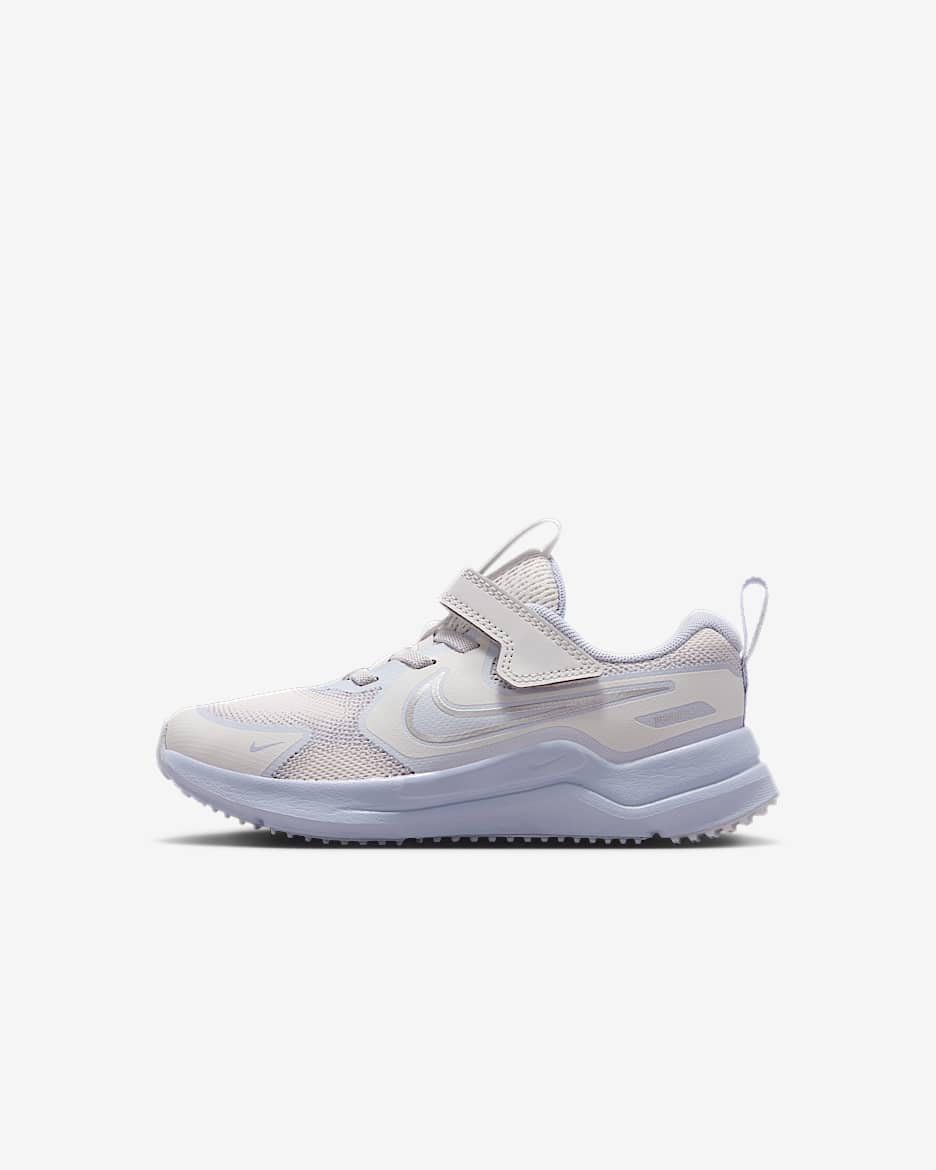 Nike Cosmic Runner Younger Kids' Shoes - Platinum Tint/Ghost/Football Grey/Metallic Silver