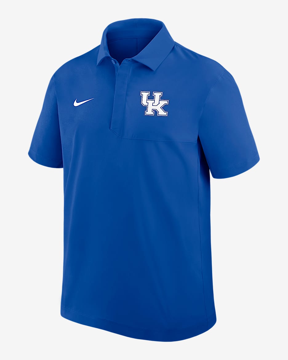 Polo universitario Nike Dri-FIT UV para hombre Kentucky - Royal