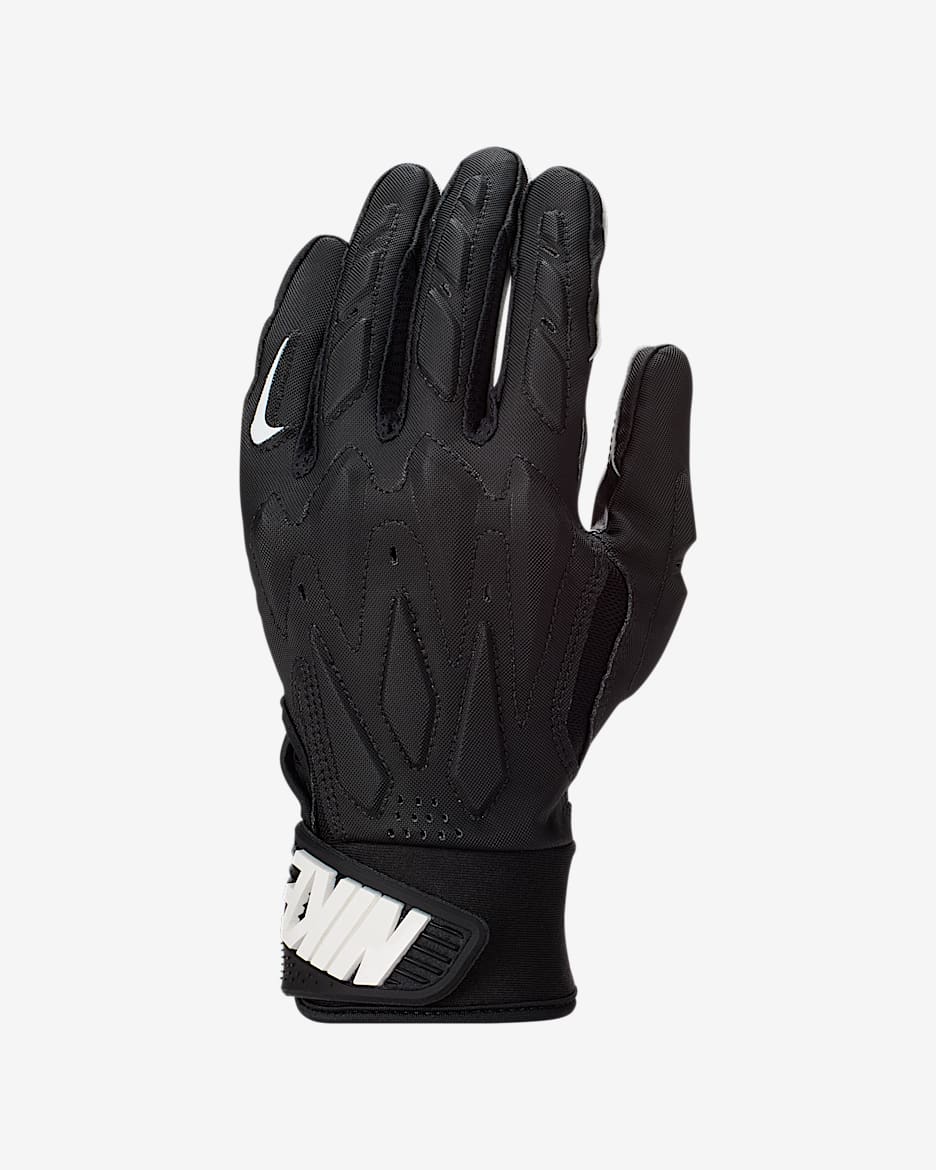 Guantes de fútbol americano para niños talla grande (1 par) Nike D-Tack 7.0 - Negro