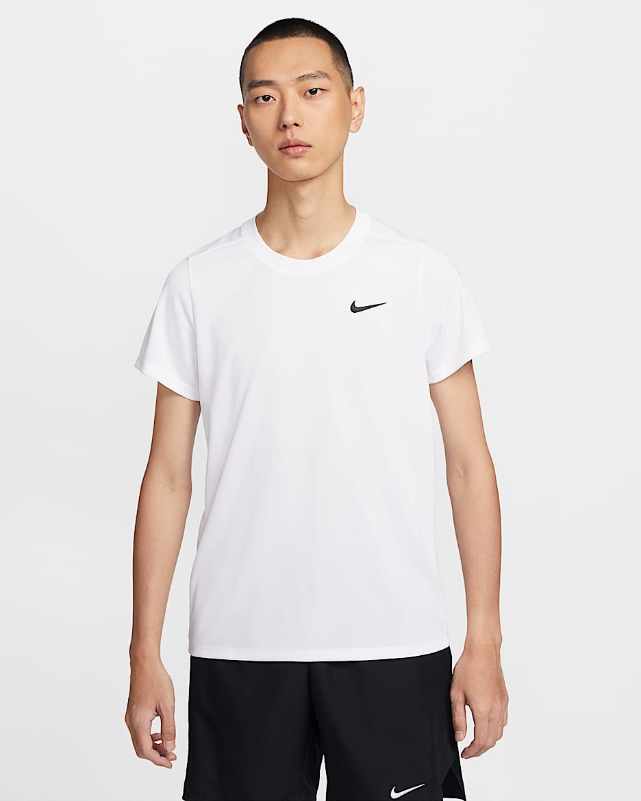 NikeCourt Victory Men's NikeCourt Top - White/Black