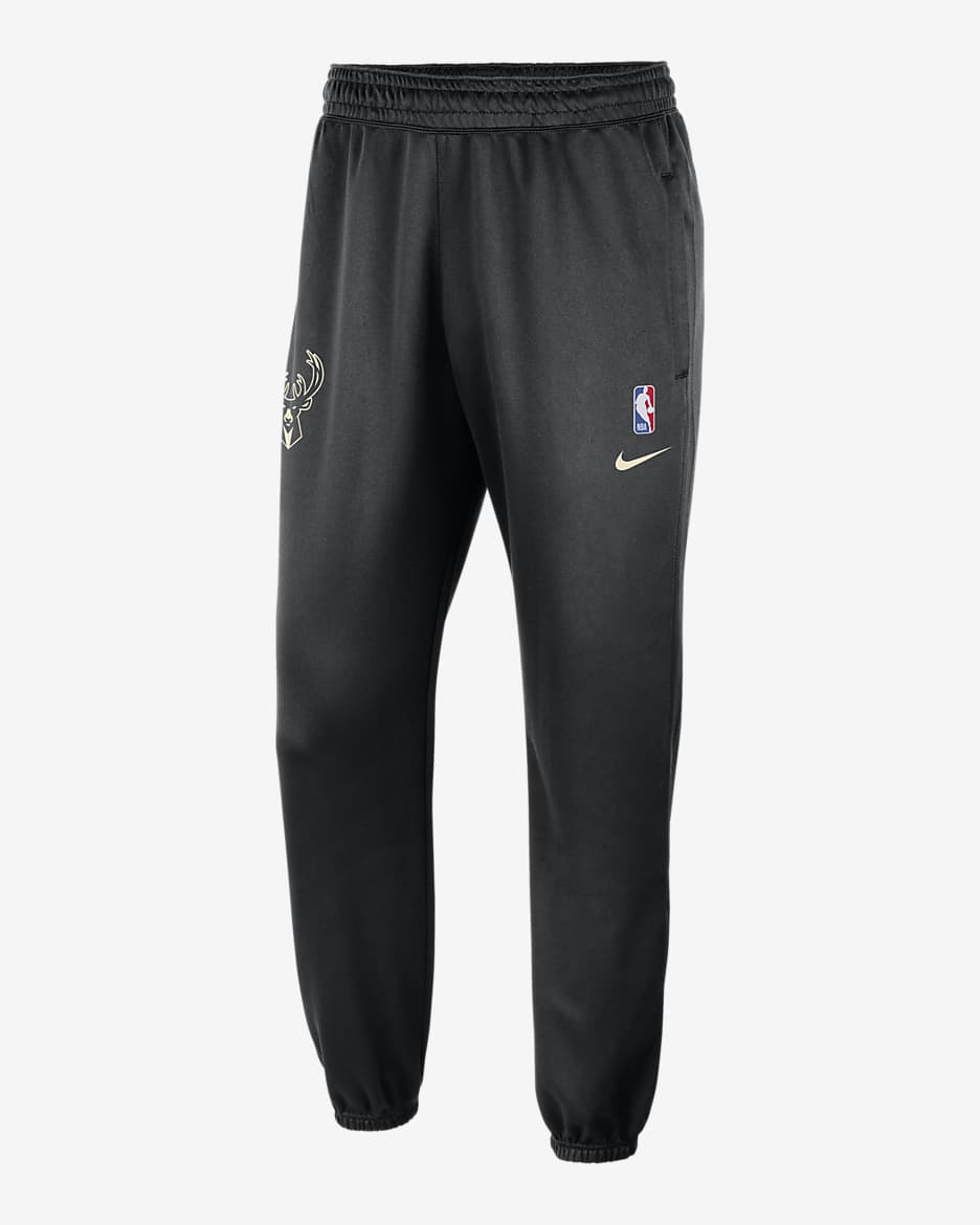 Milwaukee Bucks Spotlight Men's Nike Dri-FIT NBA Pants - Black/Flat Opal
