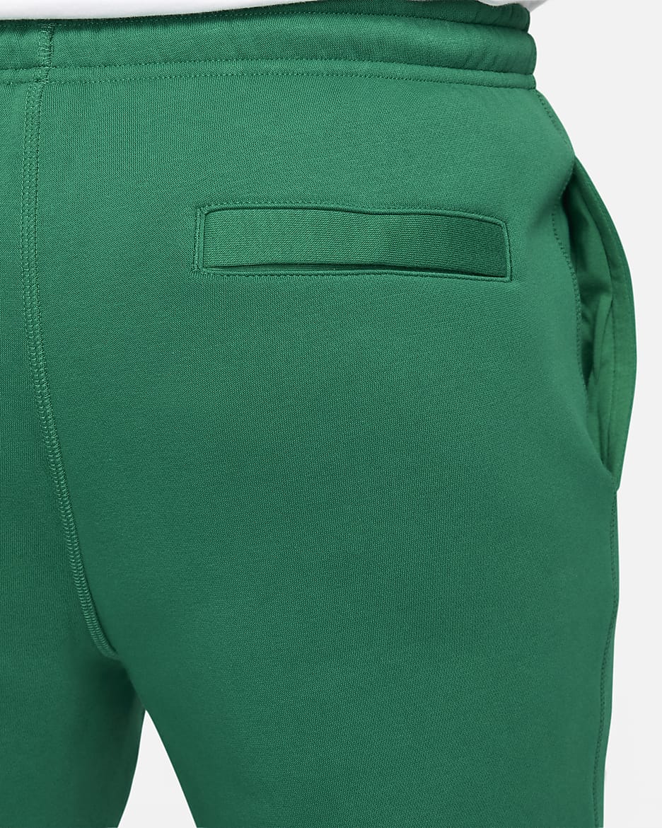 Nike Club Fleece Men's Fleece Joggers - Malachite/Malachite/Safety Orange