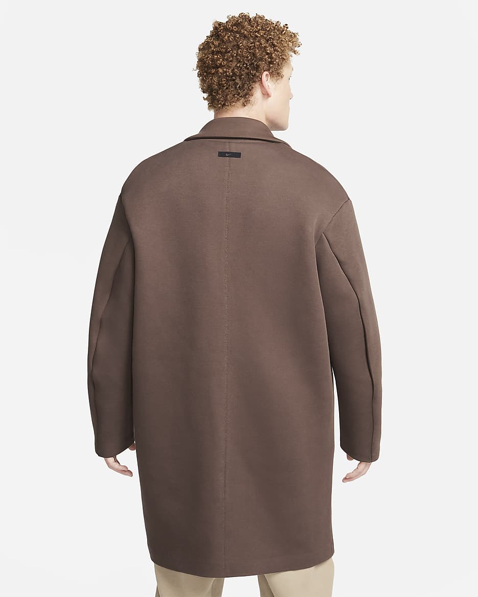 Nike Sportswear Tech Fleece Reimagined trenchcoat met ruimvallende pasvorm voor heren - Baroque Brown