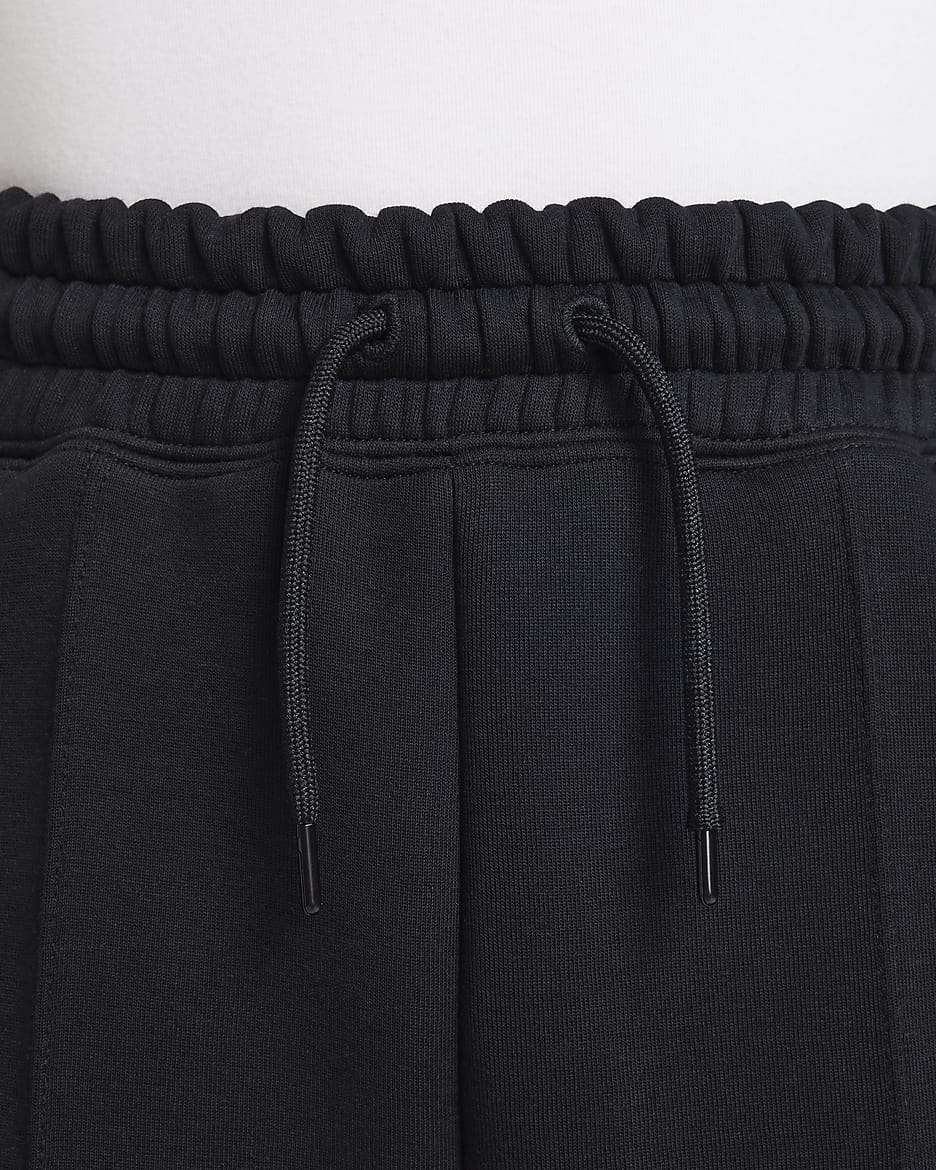 Pantalon de survêtement Nike Sportswear Tech Fleece pour ado (fille) - Noir/Noir/Noir